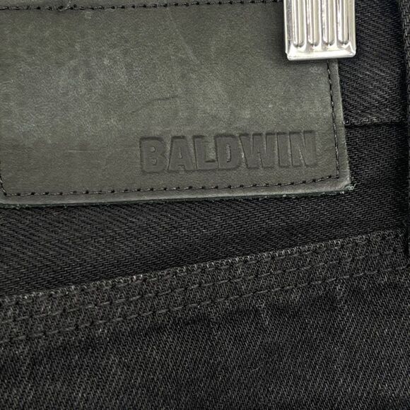Baldwin The Henley Black Classic Slim Denim Jeans Size 36 - Picture 8 of 12